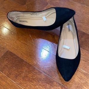 Merona Black Flats